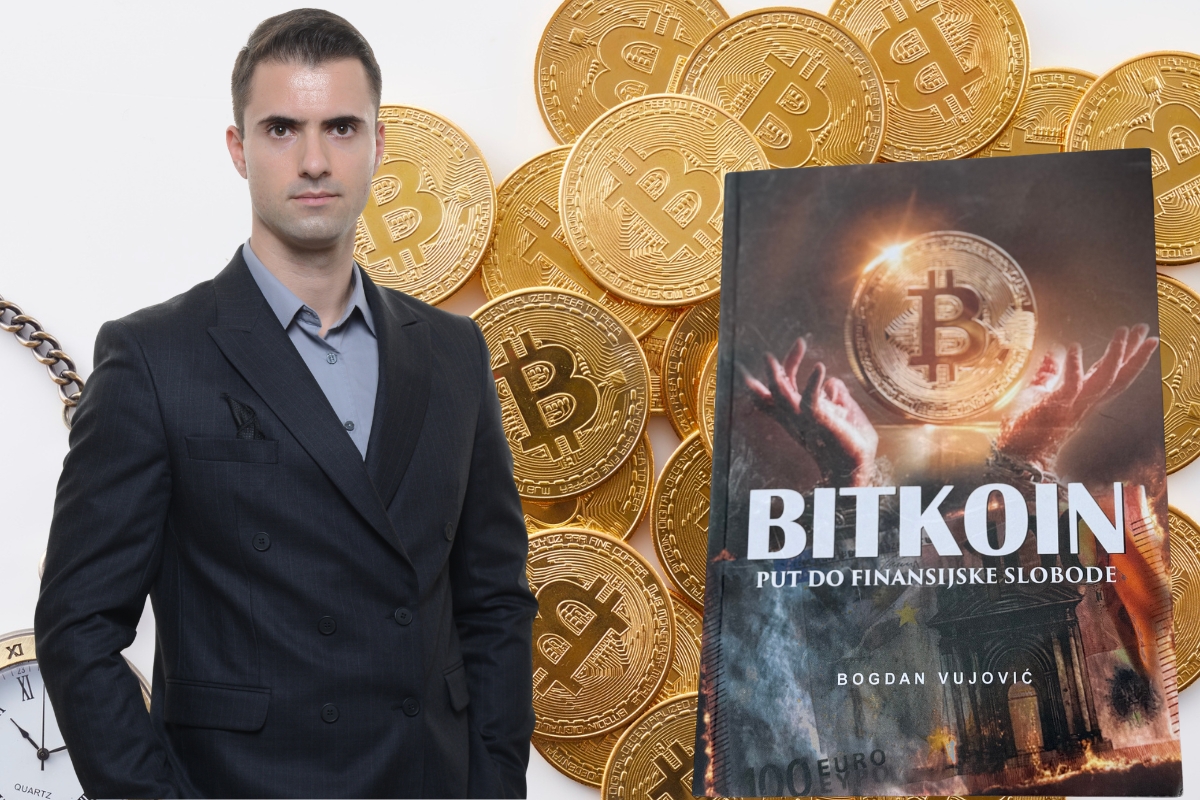 Knjiga Bitkoin – put do finansijske slobode sa autorom Bogdanom Vujovićem prikazana kao deo investicione i finansijske tematike